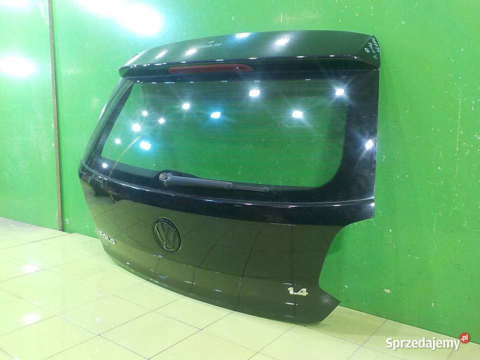 VW POLO V 6R 14 B 11r klapa tyl kompletna Klapy bagażnika