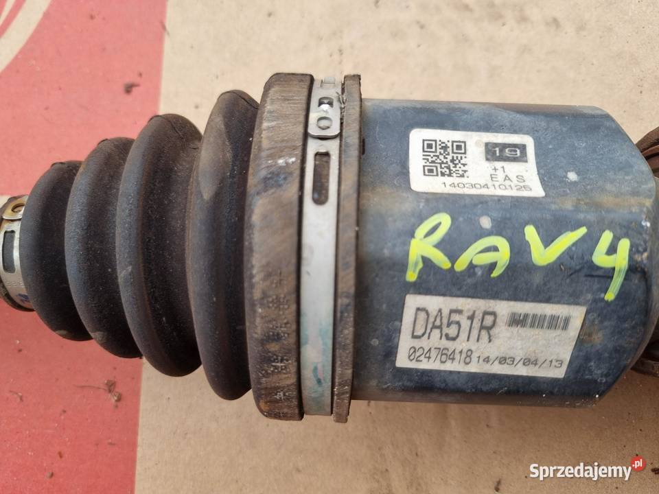 PÓŁOŚ PRAWA TOYOTA RAV4 IV 22 D4D DA51R 15R