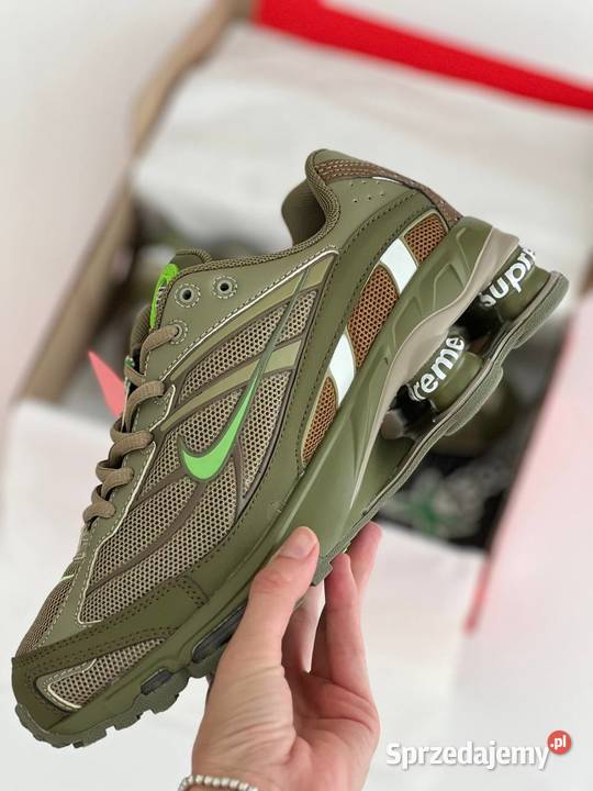 Buty Nike Shox Ride 2 Supreme Khaki 3645 mazowieckie Warszawa sprzedam