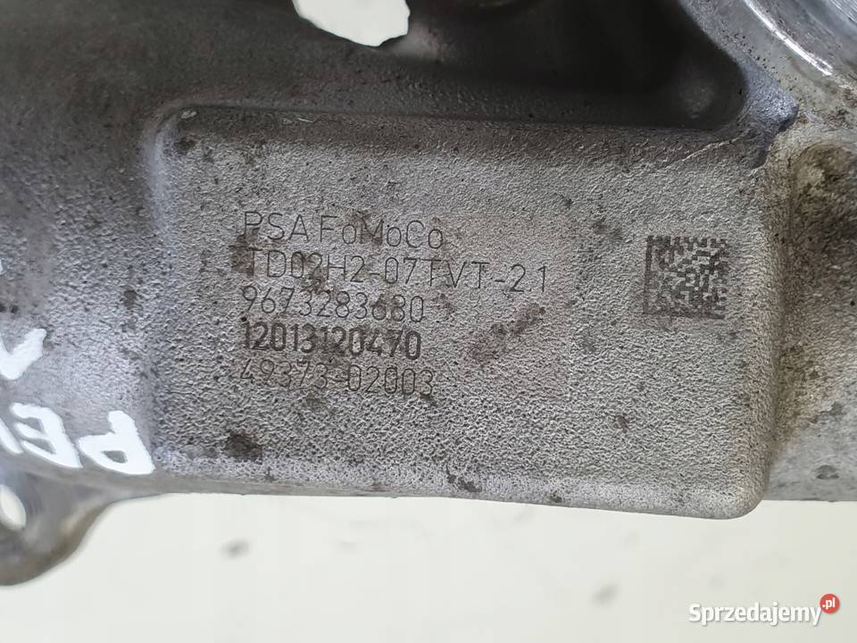 TURBOSPRĘŻARKA Peugeot 207 16 HDI 9673283680 Rudka sprzedam
