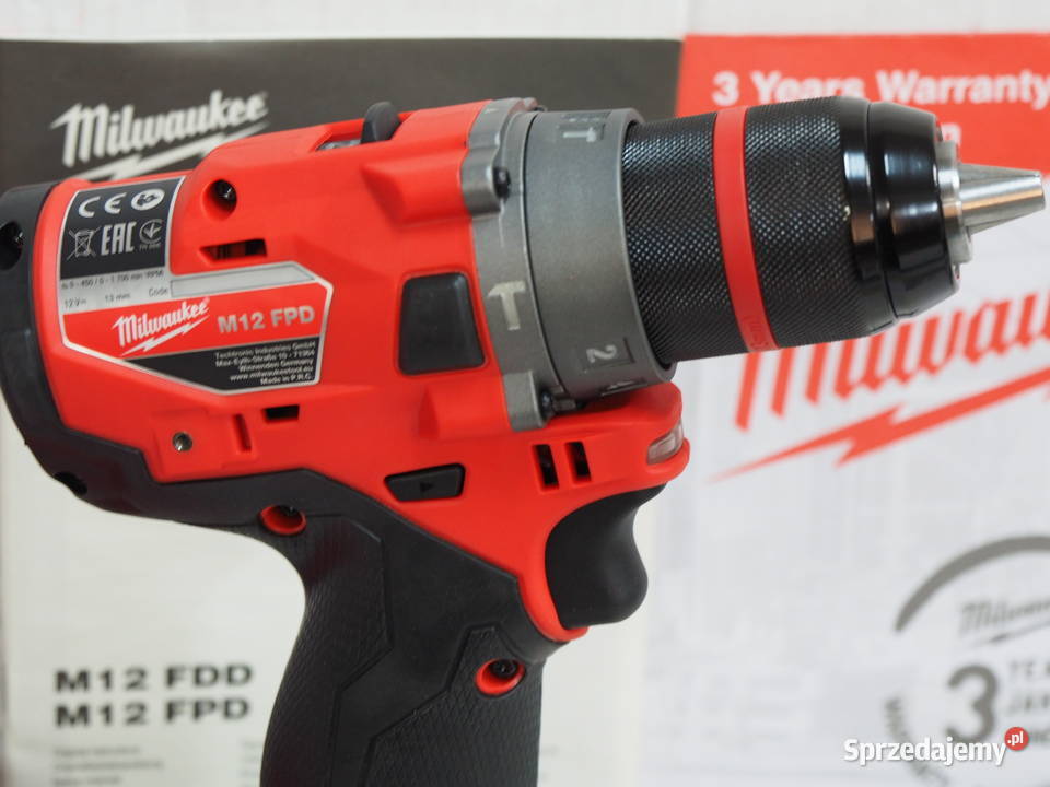 MILWAUKEE M12 FPD wkretarka udarowa wiertarka Baszkówka