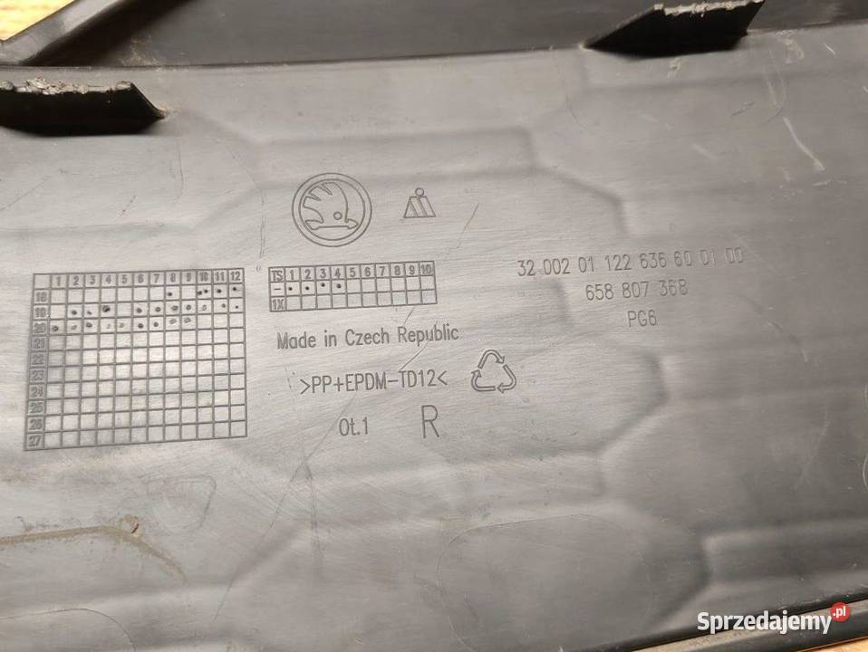 Kratka Zderzaka Prawy Przód Skoda Kamiq Pleszew