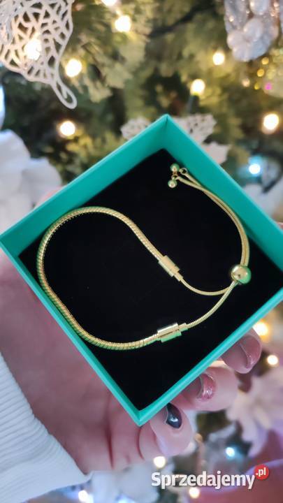 Bransoletka ZŁOTA modułowa regulowana charmsy Warszawa