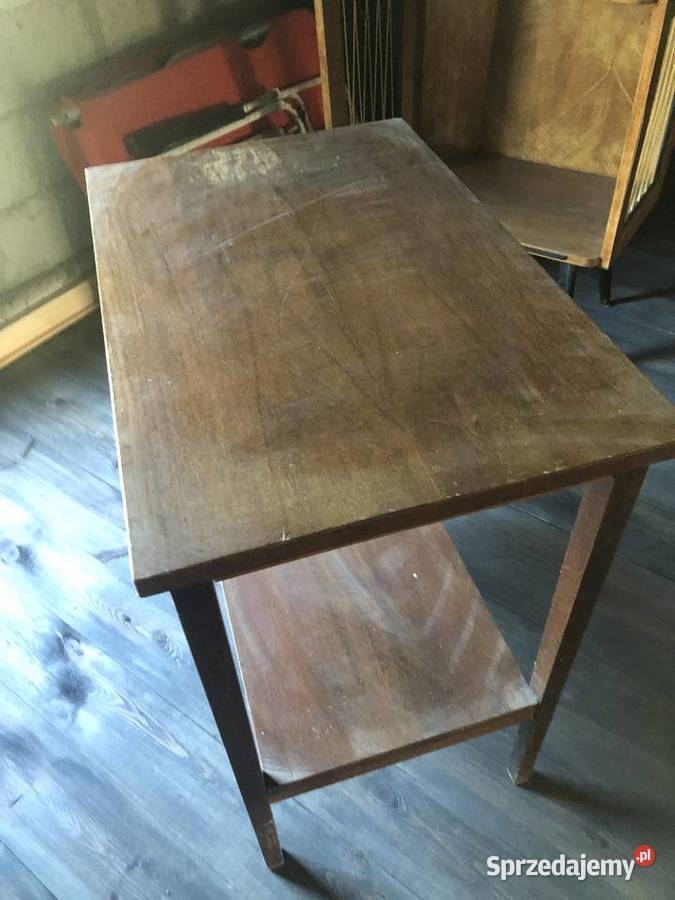 Stolik PRL 45cm Ciepielów sprzedam