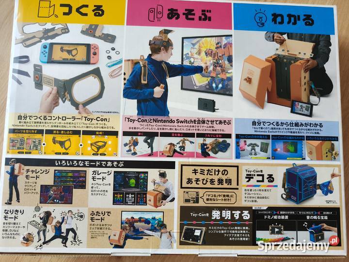 Nintendo Labo Robot Kit Pozostałe Częstochowa