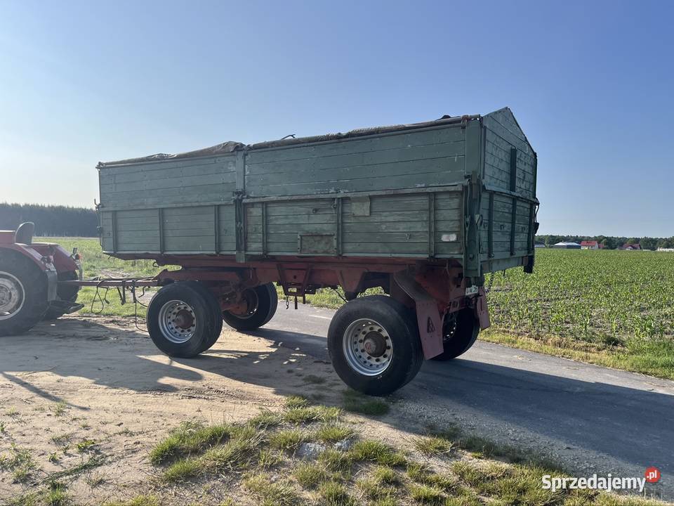 Przyczepą Rolniczą wywrotka 18 dmc nieuszkodzony świętokrzyskie Włoszczowa