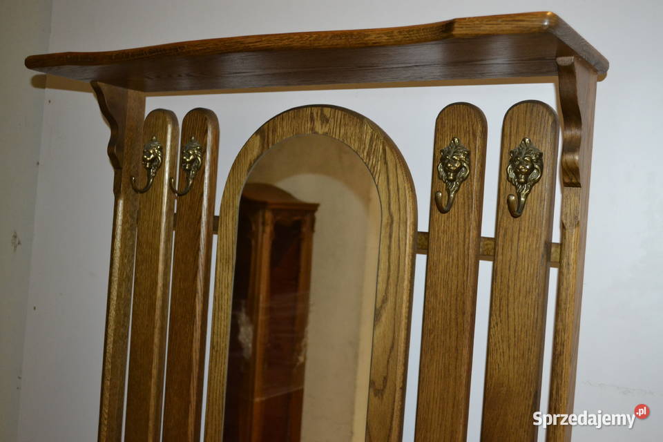 wieszak stylowy dąb 2 Będzin