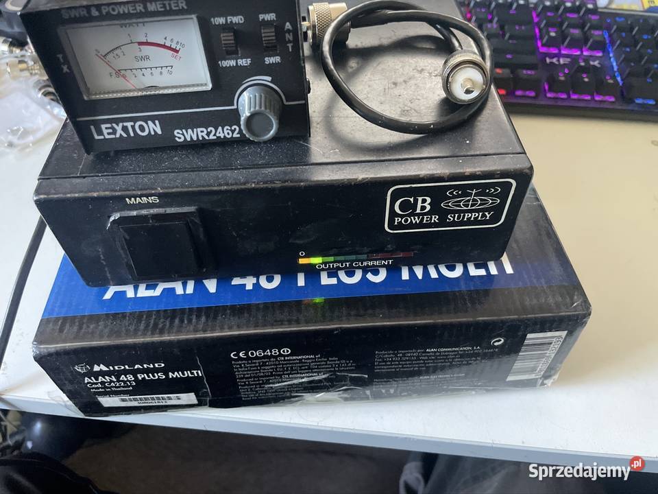 MIDLAND ALAN 48 PLUS MULTI CB Radio zasilacz
