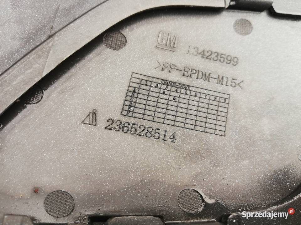 ZDERZAK PRZÓD PRZEDNI OPEL ASTRA K V 5 PDC zderzaki