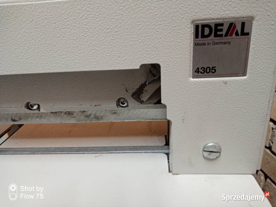 Sprzedam gilotynę Ideal 4305 stan rezerwowa Biuro śląskie