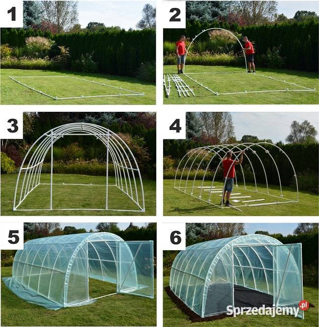Tunel foliowy szklarnia PCV 4mx3x210m Promocja Bielsko-Biała