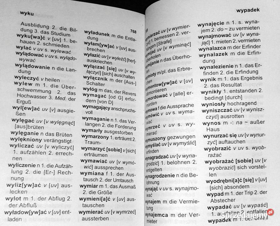 Słownik niemieckopolski polskoniemiecki Olga Rok wydania 2003 Chełm sprzedam