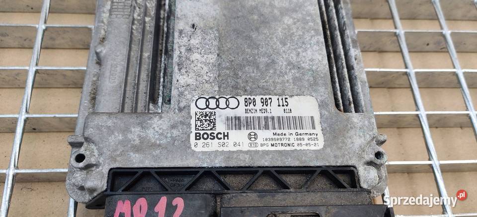 AUDI A3 S3 8P 2006 STEROWNIK MODUŁ ECU 8P0907115 Gliwice