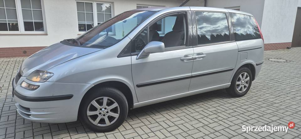 FIAT ULYSSE MINIVAN 7OSOBOWY 20 BENZYNAKLIMA sprzedam