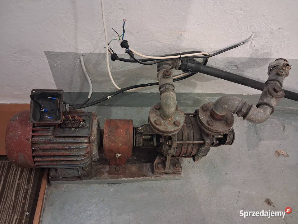 Zbiornik hydroforowy ZCS1506Pompa S3211Silnik Kazimierz Dolny