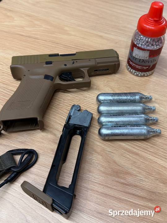 Glock 17 umarex co2 wiatrówka pistolet 45 mm TAN Zielona Góra