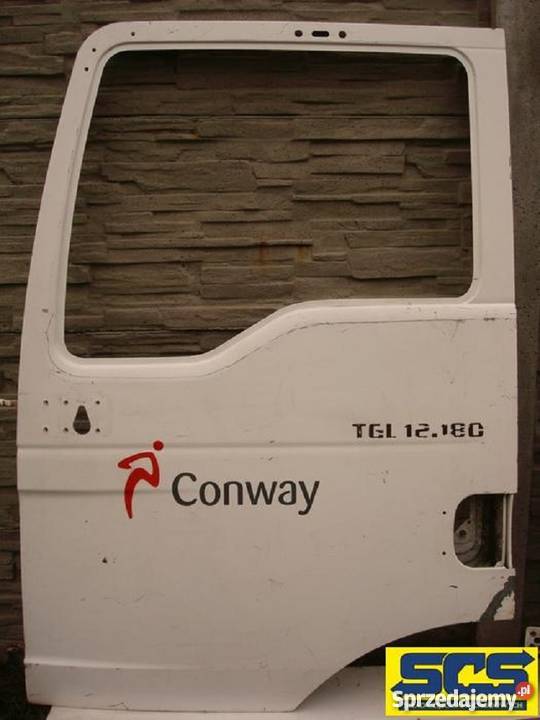 MAN TGA TGL TGS DRZWI LEWE 500 NETTO SPRAWNE Bieleń