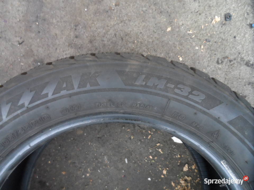 opony 16 BRIDGESTONE BLIZZAK 20555r16 LM32 7mm osobowe