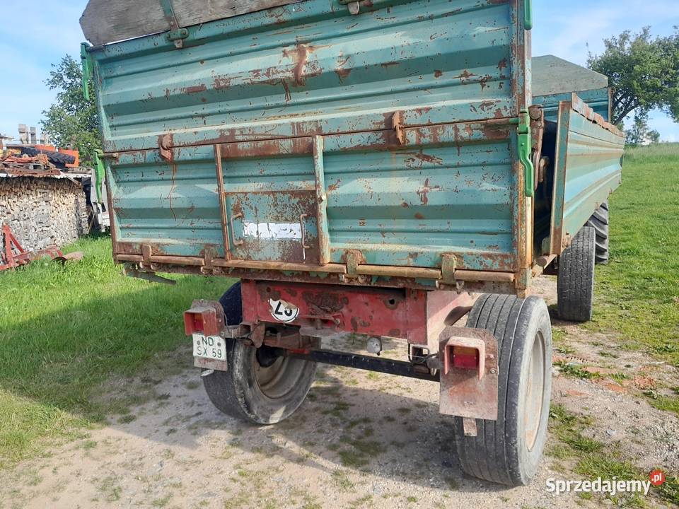Przyczepa Wywrotka 8 t Niemcy Zamość