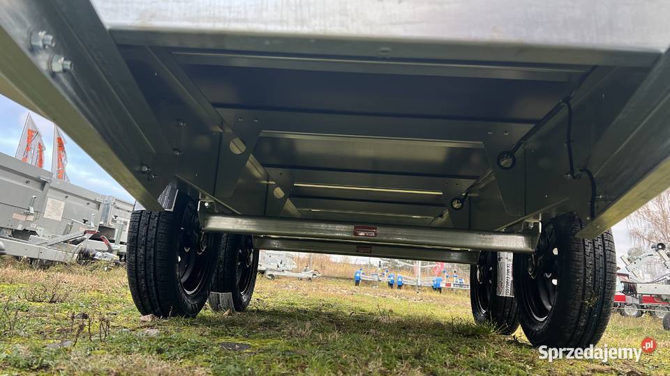 Przyczepa Zasław HL300T 300x150 dostawa 435kg Burtowe i plandeki wielkopolskie Piła