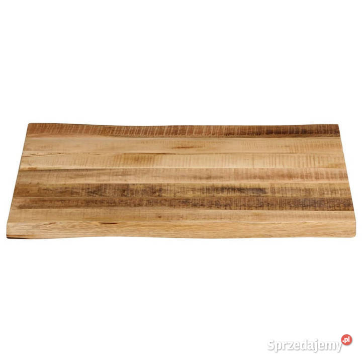 Blat stołu z naturalną krawędzią 80x80x25 drewno sprzedam