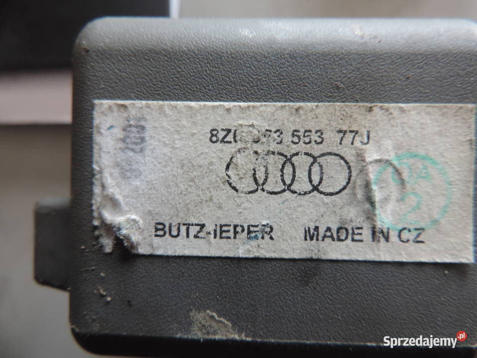 AUDI A2 8Z0 ROLETA BAGAŻNIKA SZARA Wyposażenie wnętrza Nowy Sącz