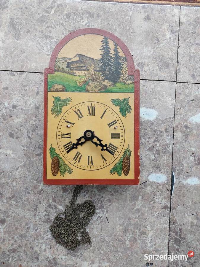 Stary zegar ścienny szwarcwald chodzik pomorskie Tczew sprzedam