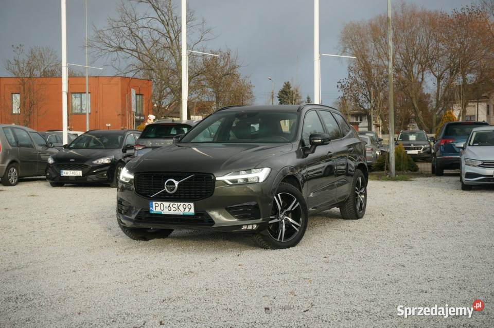 Volvo XC 60 B4 197 RDesign Salon Polska Faktura tempomat Poznań