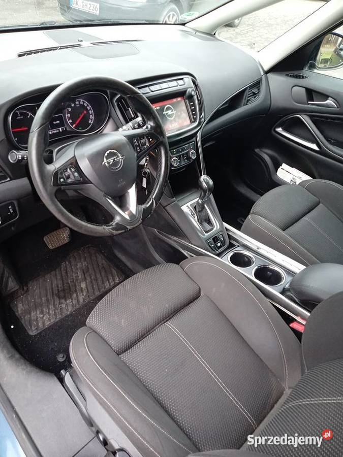 Opel Zafira 16 climatronik alufelgi welurowa tapicerka łódzkie Piotrków Trybunalski