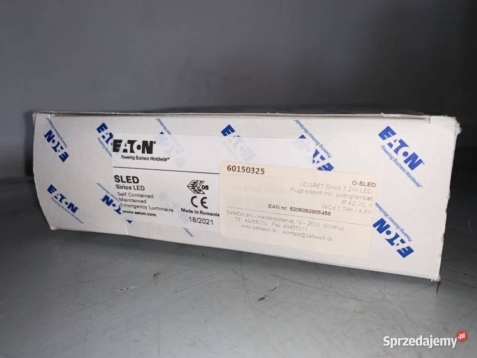 Eaton SLED Sirios LED Oprawa oświetlenia Warszawa