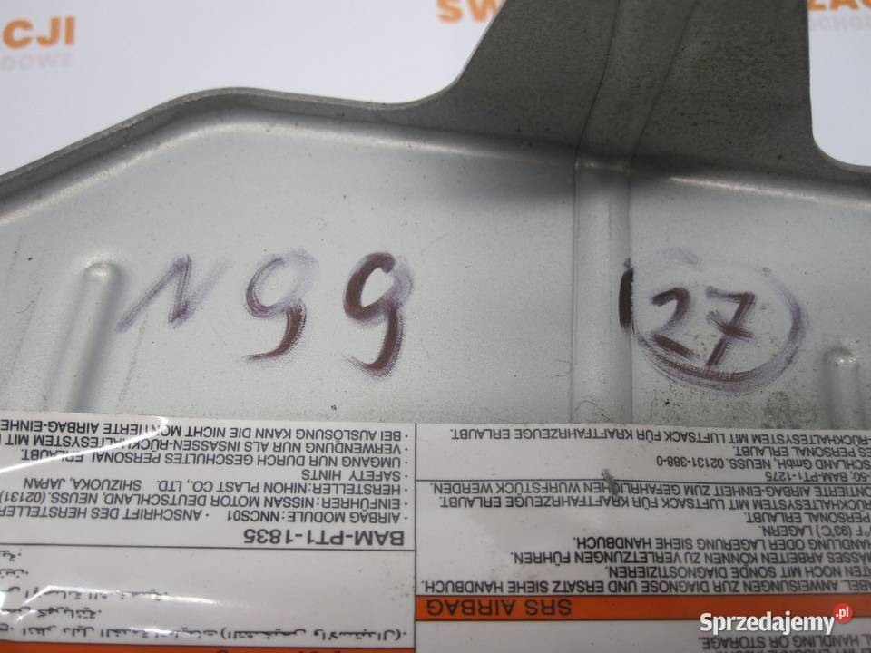 NISSAN LEAF I 11r kurtyna lewa W830RL Kielce