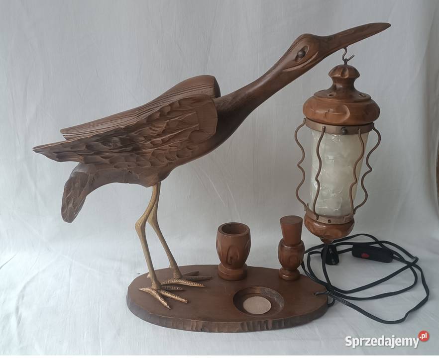 ampa stołowa Heron w stylu art dco z Białystok