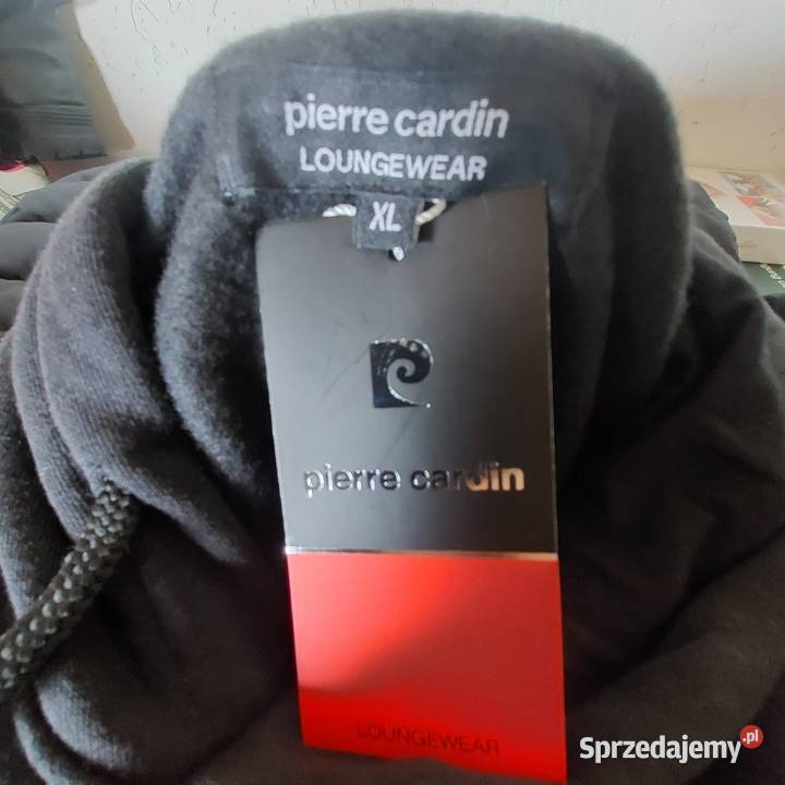 PIERRE CARDIN bluza z kapturem kangurka XL