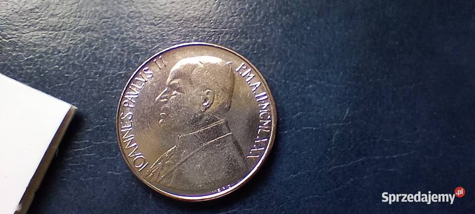 Stare monety 50 lir 1980 Watykan Numizmatyka Lesko