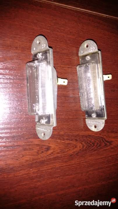 Lampki oświetlenia tablicy rejestracyjnej 557 Stalowa Wola sprzedam