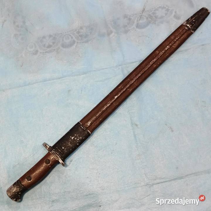 Rekwizyt bagnet Angielski 1907 z Łódzkiej łódzkie