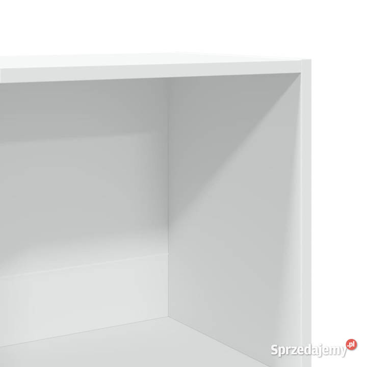Regał na książki biały 40x30x114 WM857867 Warszawa