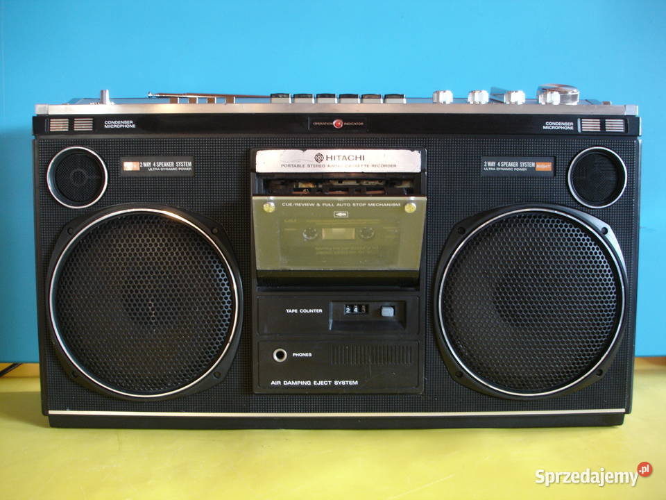 Radiomagnetofon HITACHI TRK-8080W