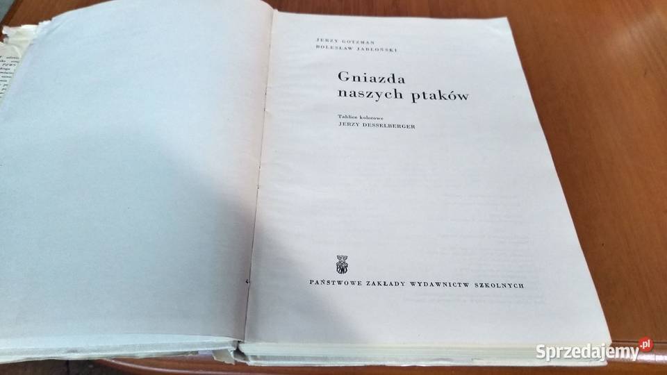 Gniazda naszych ptaków PTAKI Jerzy Gotzman Gdańsk sprzedam