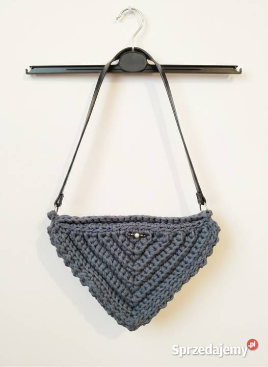 Trjkąta torebka na ramię crochet ręczne robiona Dla kobiet Piotrków Trybunalski