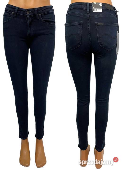 Spodnie damskie Lee Scarlett Dark Skinny W25 L31 Pisz sprzedam