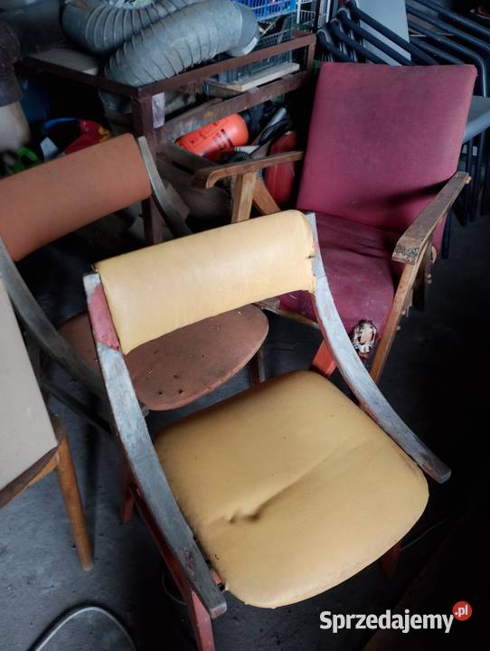 fotel Chierowski krzzesła skoczek do renowacji Stalowa Wola