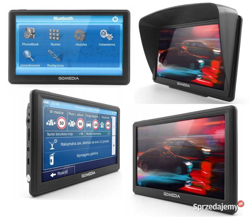 Nawigacja GPS 7 Mapa Europy Polski iGO TIR