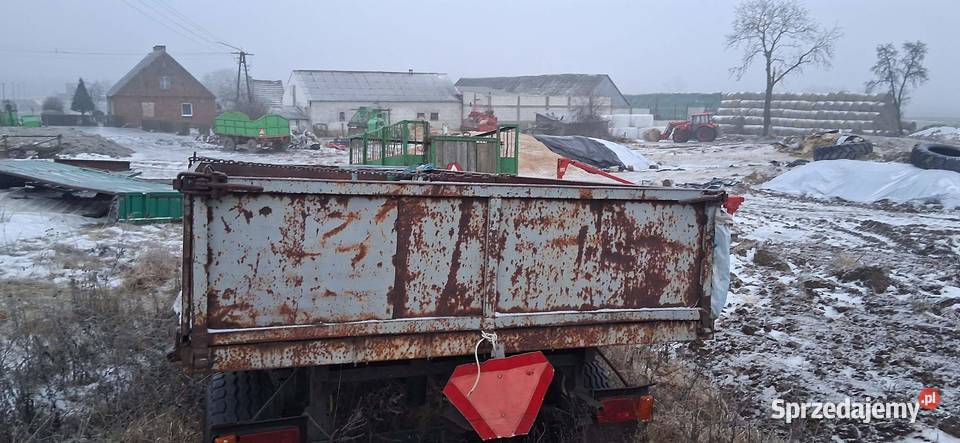 Przyczepa d35 wywrotka kujawsko-pomorskie Mrocza sprzedam