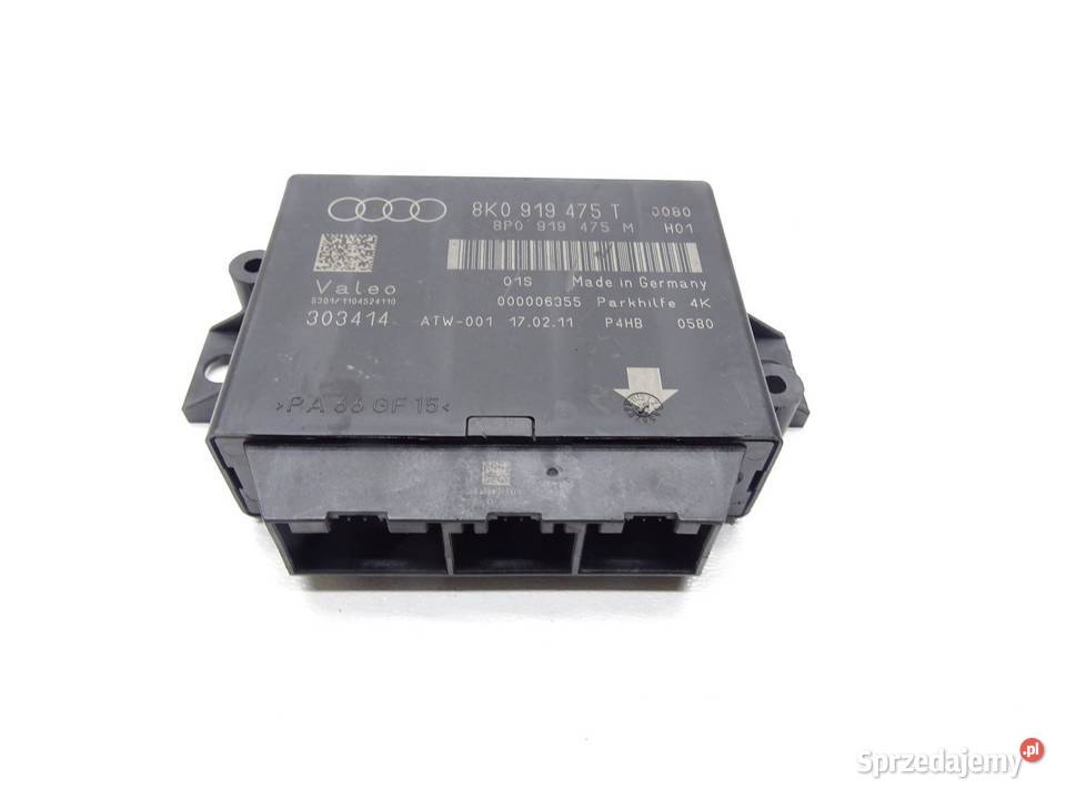 MODUŁ STEROWNIK PARKOWANIA PDC 8K0919475T AUDI małopolskie