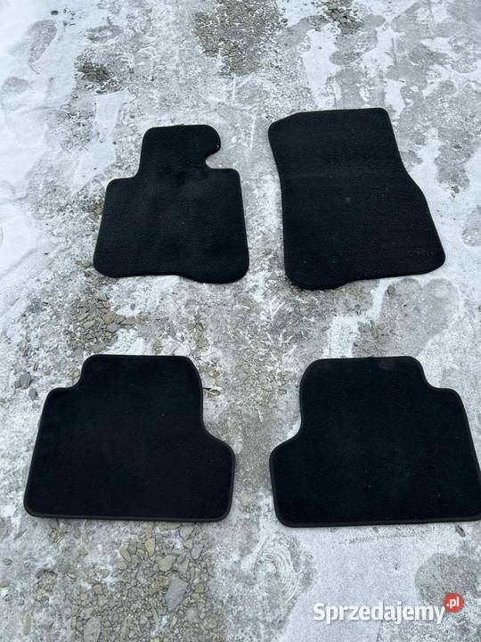 Dywaniki welurowe materiałowe bmw f32 oryginalne Trójczyce sprzedam
