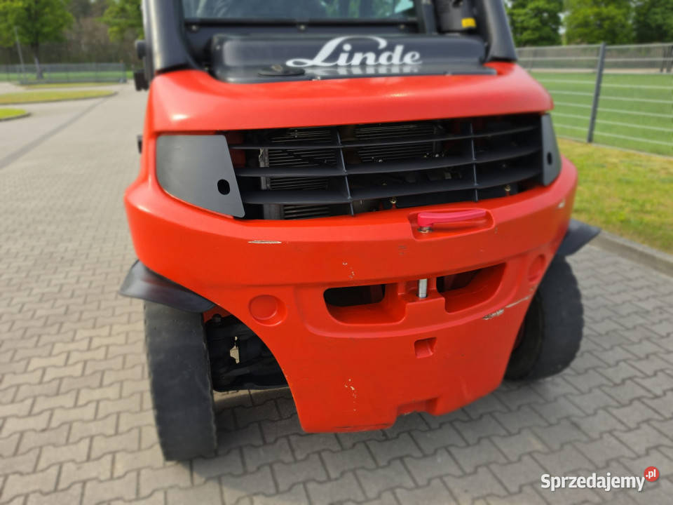 Wózek widłowy LINDE H60D02 2015 r udźwig 6 ton Wózki widłowe Żabikowo