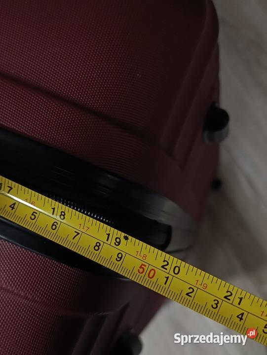 duża walizka Wittchen w kolorze bordowym Poznań sprzedam