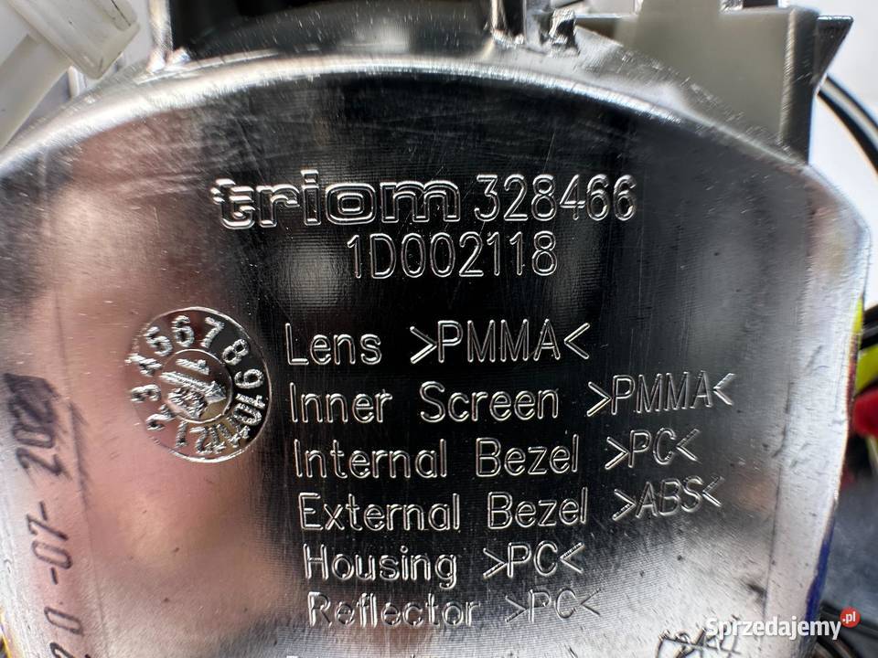 Piaggio Vespa Sprint 50 2T Lampa Tylna Tył Lampy tylne Sulęcin