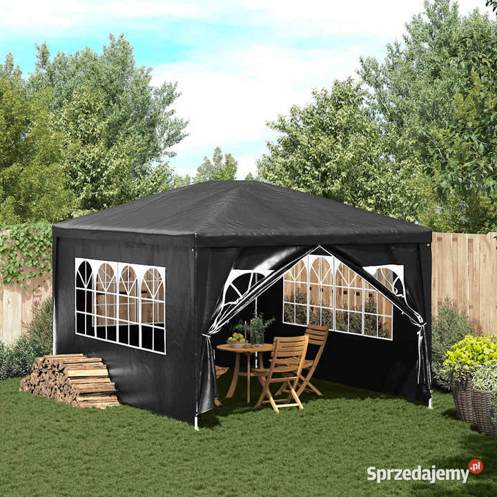 vidaXL Namiot imprezowy 3 x 4 m antracytowy Pawilony i namioty Warszawa